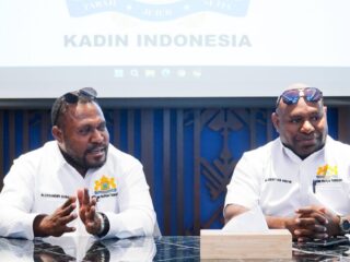 Pelantikan KADIN Papua Tengah Bersama 8 Kabupaten di Timika: Momentum Kebangkitan Dunia Usaha Mee Pago