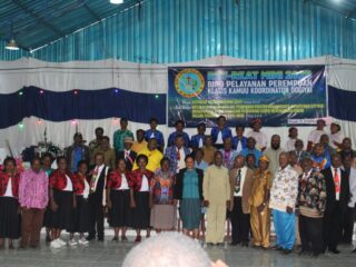 Dogiyai – Biro Pelayanan Perempuan Klasis Kamuu Sukses Gelar Retret Mini, Hadirkan 515 Peserta dari 19 Jemaat