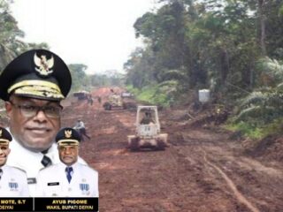 Masyarakat Kapiraya Apresiasi Pembukaan Jalan Melalui Kampung Idego